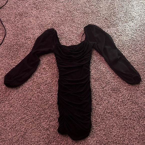 Black Octavia dress homecoming prom - Picture 3 of 5